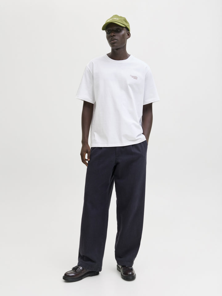 JJROAR TEE SS CREW NECK, Bright White 177627 Bild 7