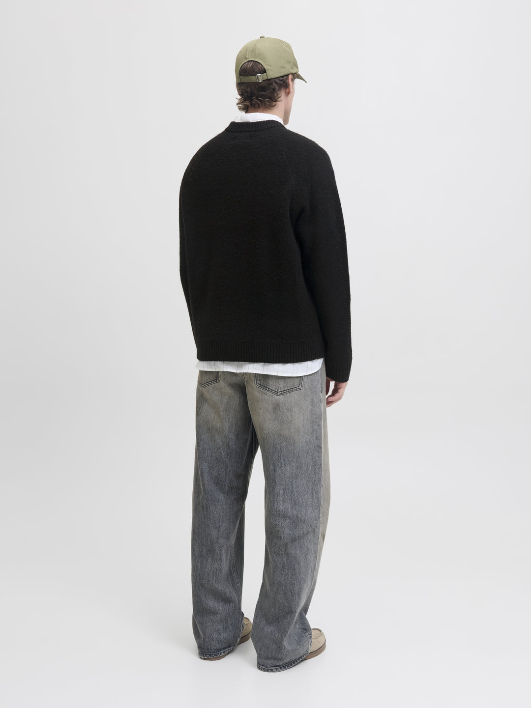 JORBEDFORD KNIT EMB CREW NECK, Black 178012 Bild 4