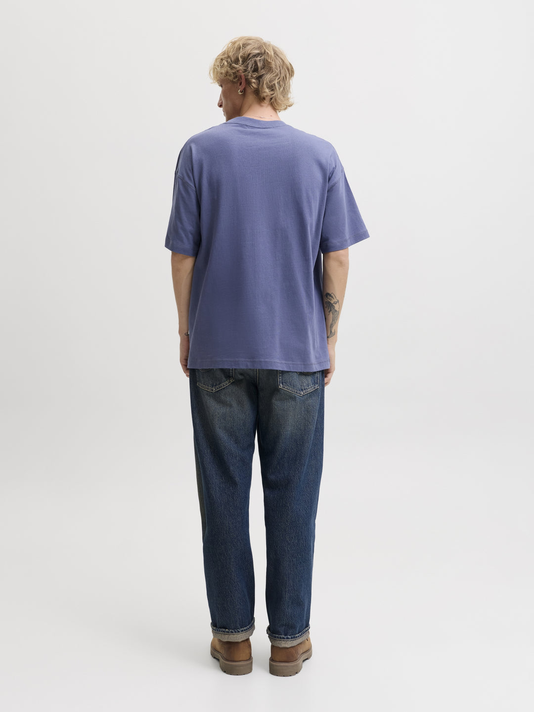 JORCHAMBERI TYPO TEE SS CN, Crown Blue 177109 Bild 5
