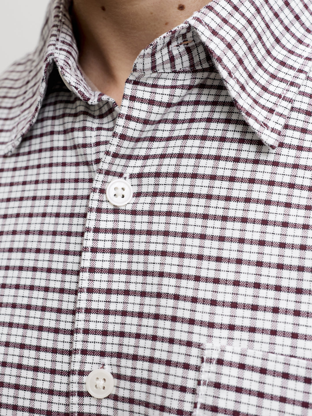 JORFREDERIKSBERG OXFORD SHIRT LS SN, Chocolate Truffle/CHECKS 177119001 Bild 6