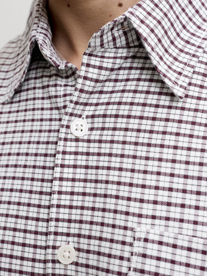 JORFREDERIKSBERG OXFORD SHIRT LS SN, Chocolate Truffle/CHECKS 177119001 Bild 6