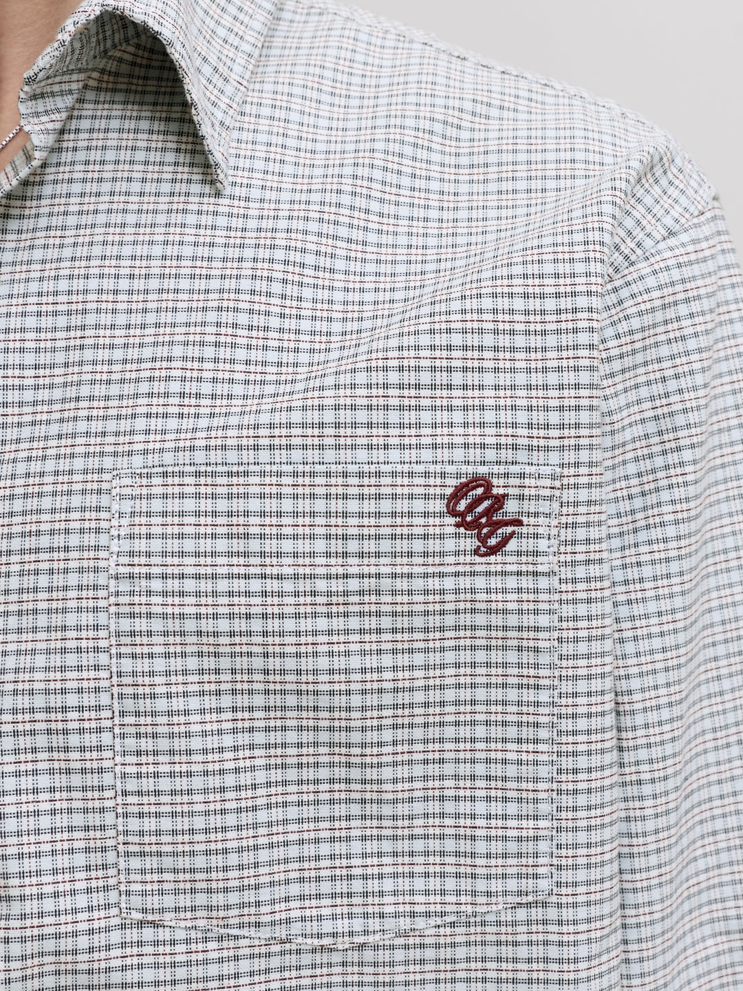 JORFREDERIKSBERG OXFORD SHIRT LS SN, Ice Water/CHECKS 297296001 Bild 4