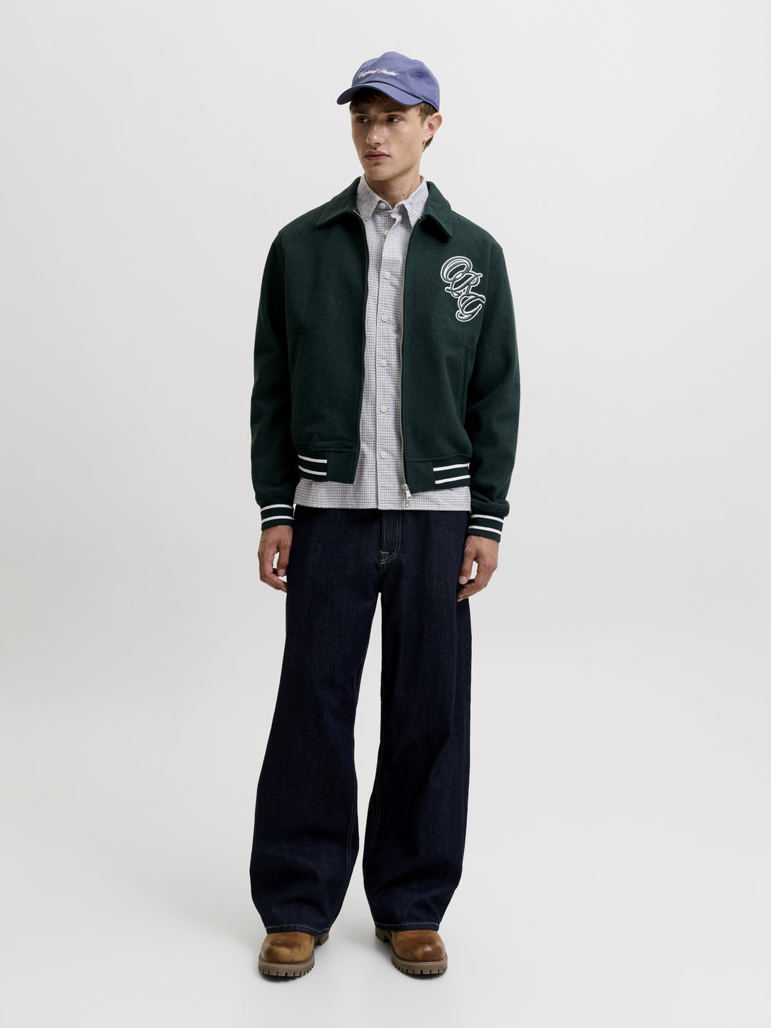 JORFREDERIKSBERG OXFORD SHIRT LS SN, Ice Water/CHECKS 297296001 Bild 7