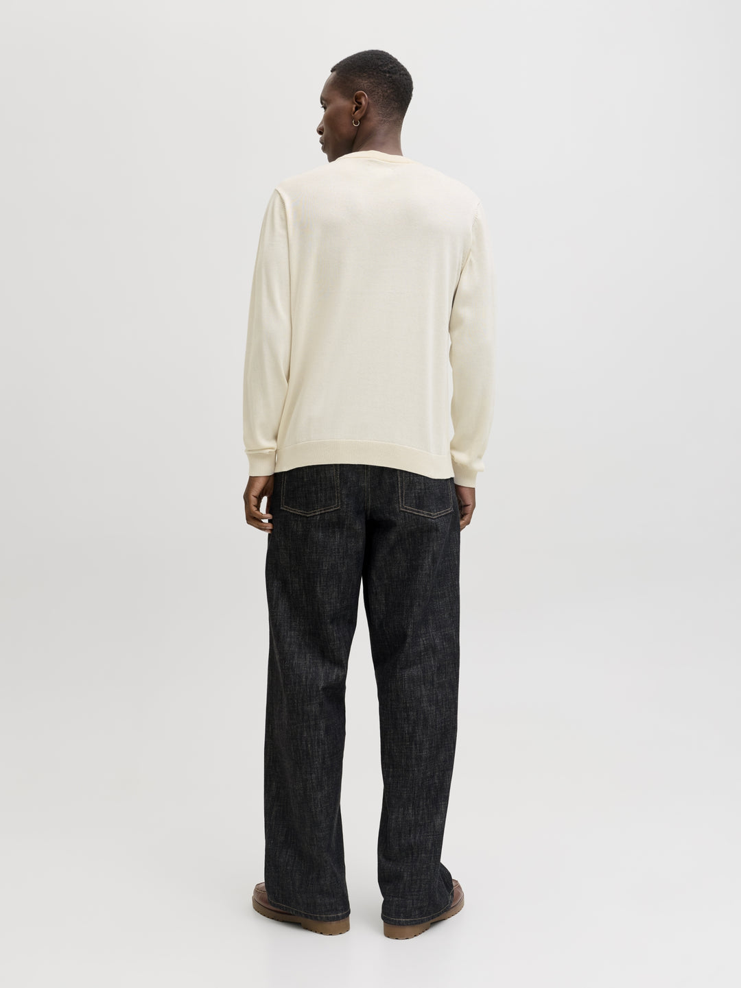 JORHOLIDAY KNIT CREW NECK, Sea Salt 296416 Bild 3