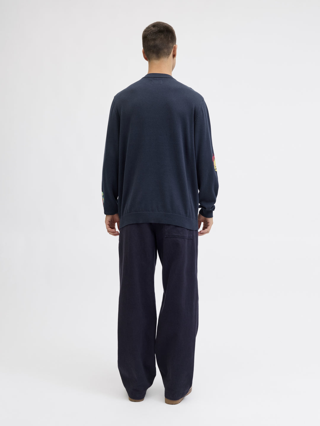 JORHOLIDAY KNIT CREW NECK, Sky Captain 175917 Bild 7