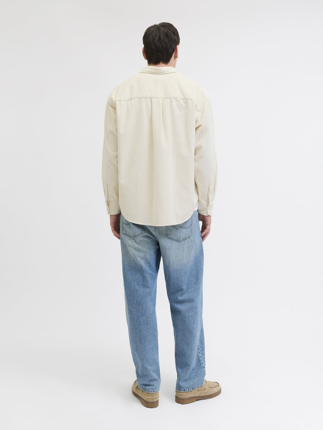 JORINWOOD OVERSIZED CORD SHIRT LS, Antique White 177620 Bild 5