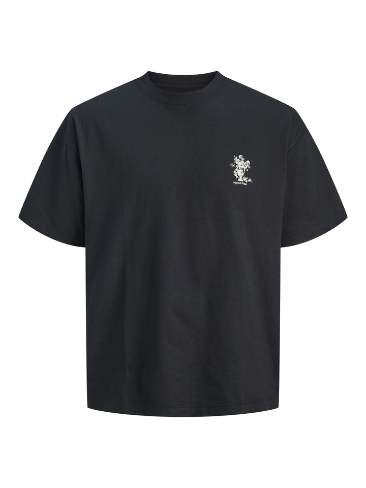 JORMAINE BACK TEE SS CREW NECK SN, Black 178012 Bild 9
