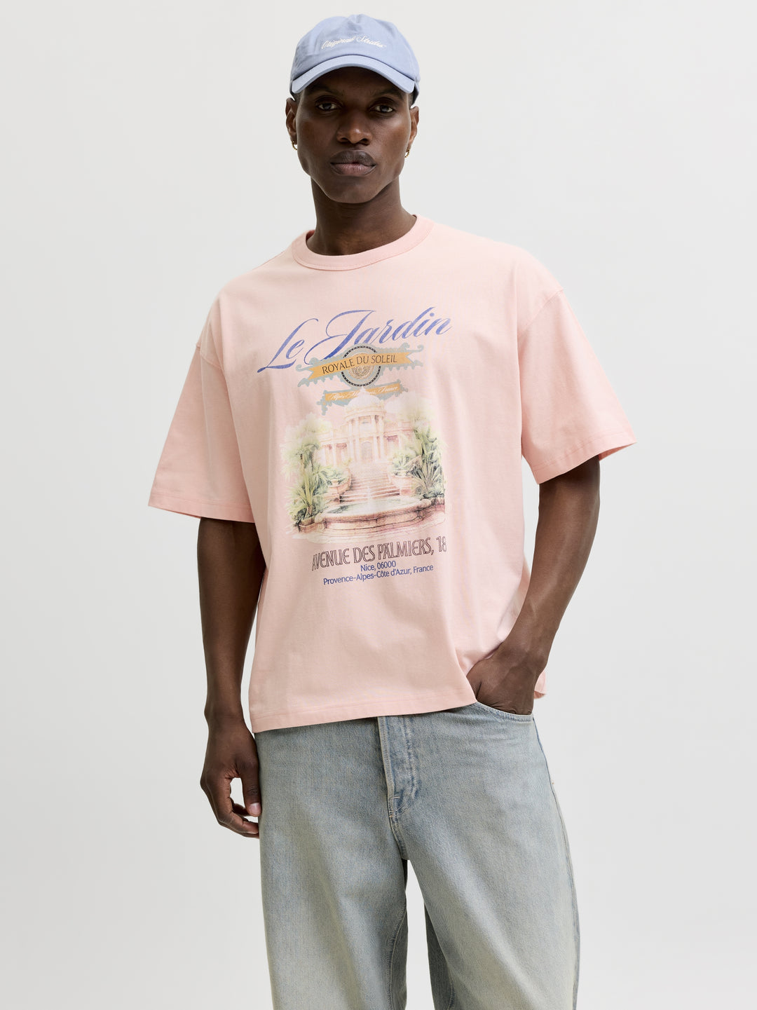 JORMENTON PHOTO TEE SS CREW NECK, Peach Melba 177319 Bild 5