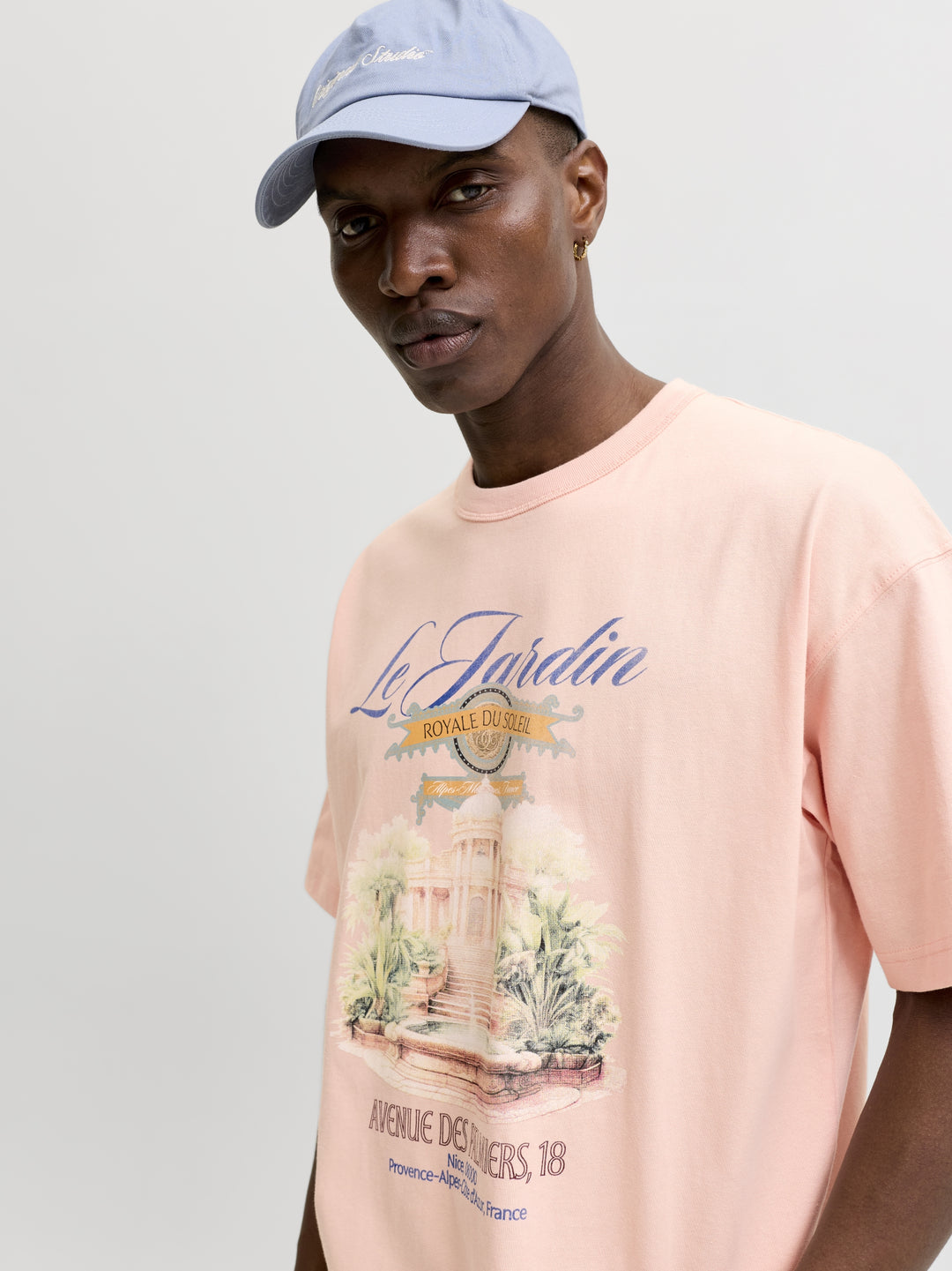 JORMENTON PHOTO TEE SS CREW NECK, Peach Melba 177319 Bild 6