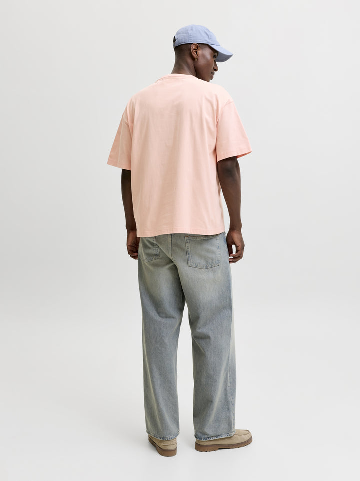 JORMENTON PHOTO TEE SS CREW NECK, Peach Melba 177319 Bild 7