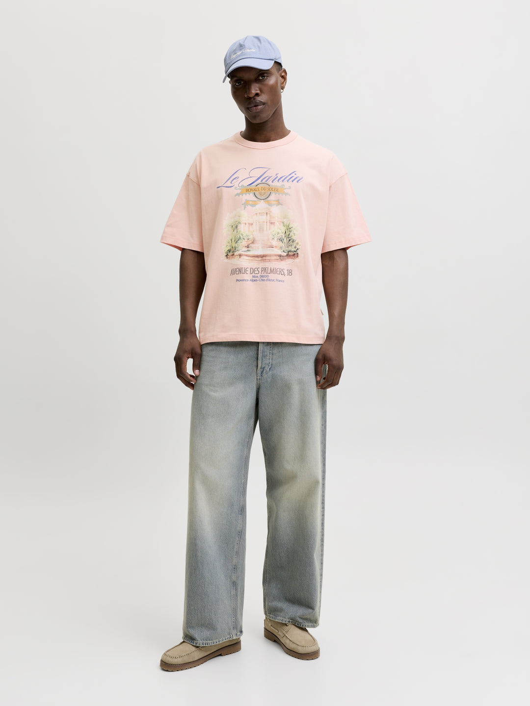 JORMENTON PHOTO TEE SS CREW NECK, Peach Melba 177319 Bild 8