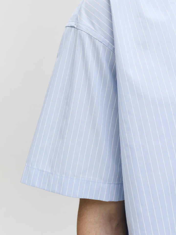 JORMENTON POPLIN STRIPE RESORT SHIR, Cashmere Blue 175775 Bild 4