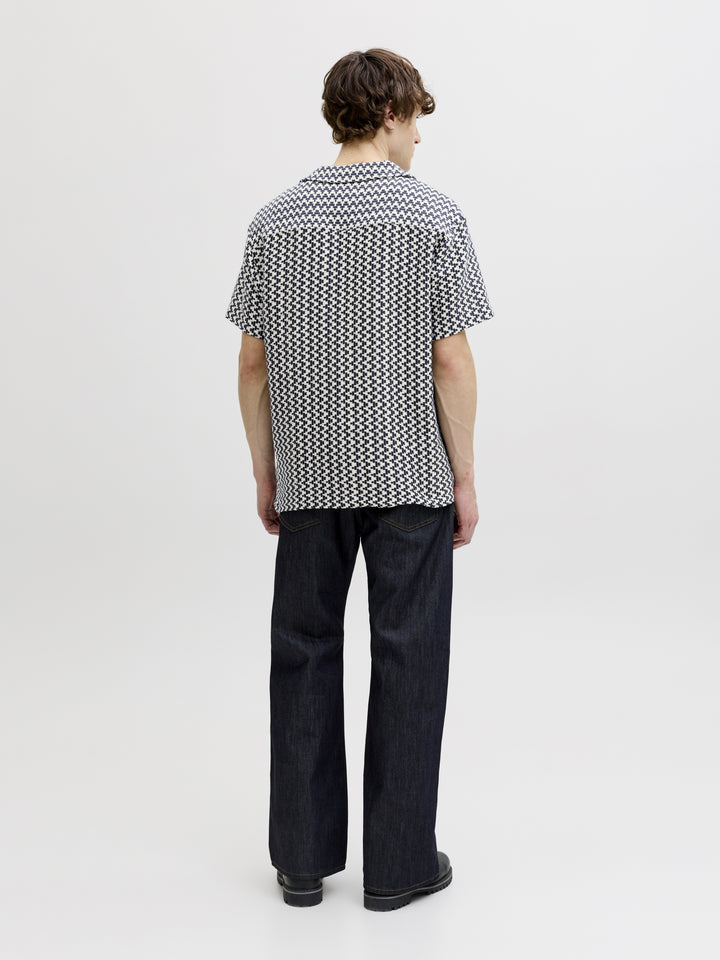 JORMONTAUK CROCHET SHIRT SS SA26 LN, Sky Captain 175917 Bild 3