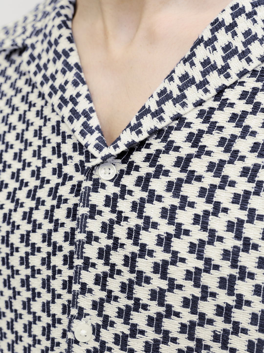 JORMONTAUK CROCHET SHIRT SS SA26 LN, Sky Captain 175917 Bild 7