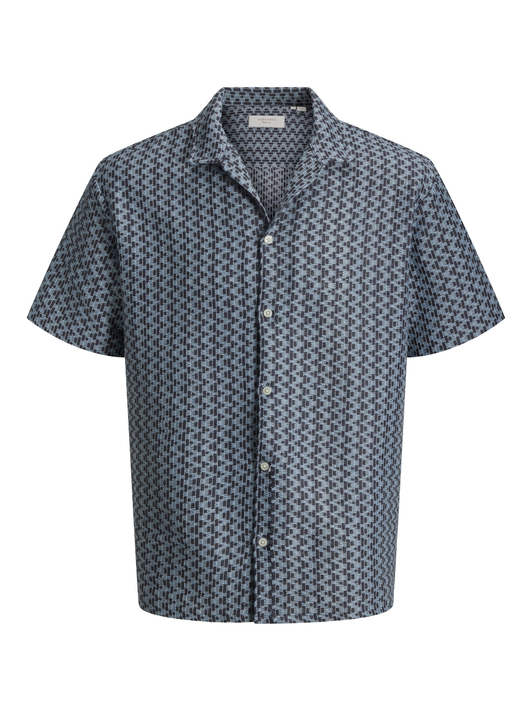 JORMONTAUK CROCHET SHIRT SS SA26 LN, Odyssey Gray 240716 Bild 1