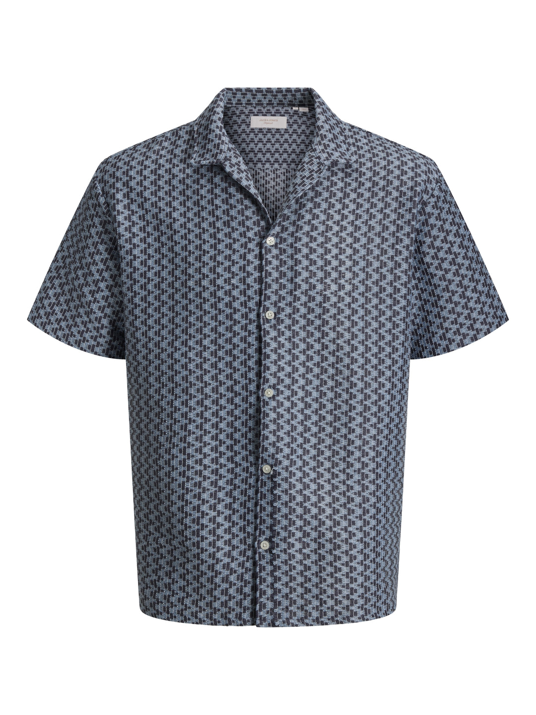 JORMONTAUK CROCHET SHIRT SS SA26 LN, Odyssey Gray 240716 Bild 1