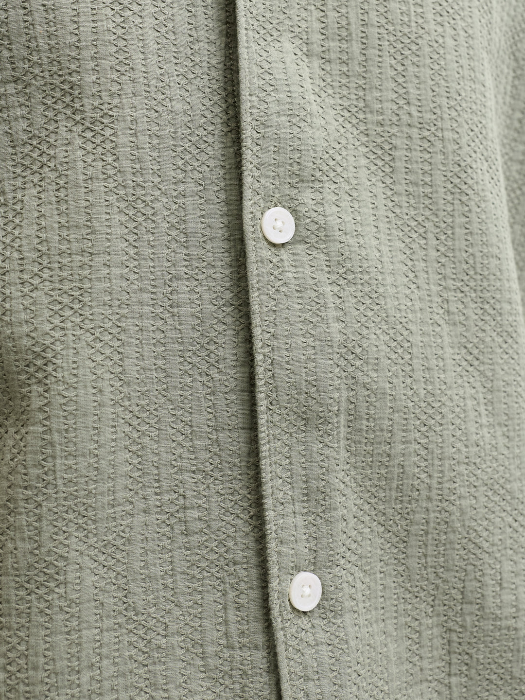 JORMONTAUK WAVY TEXTURE SHIRT SS SN, Vetiver 176725 Bild 3