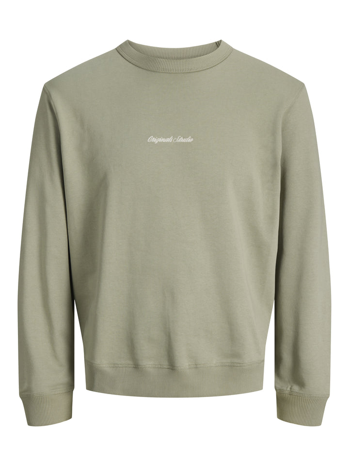 JORNORREBRO EMB SWEAT CREW NOOS, Seagrass 176290 Bild 1