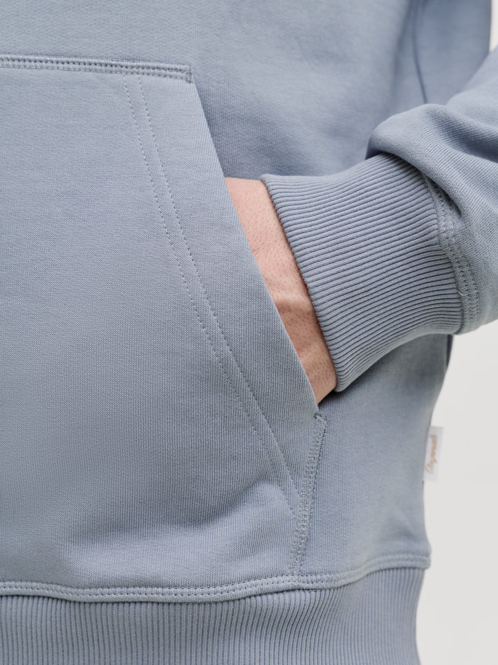 JORNORREBRO EMB SWEAT HOOD NOOS, Tradewinds 175939 Bild 3