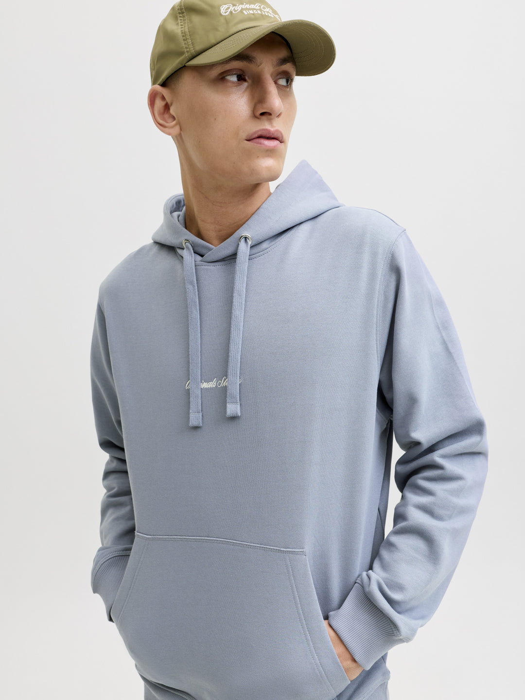 JORNORREBRO EMB SWEAT HOOD NOOS, Tradewinds 175939 Bild 5