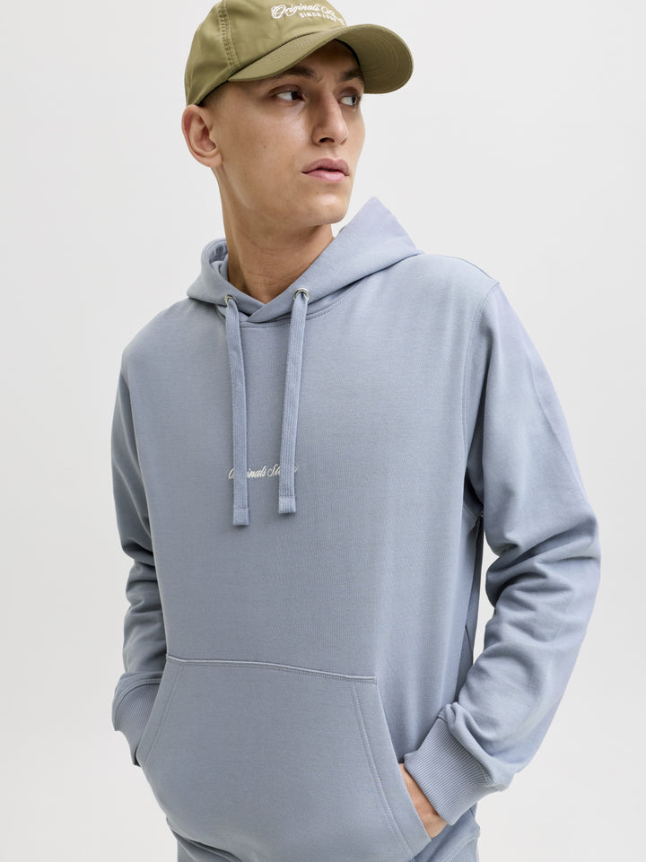 JORNORREBRO EMB SWEAT HOOD NOOS, Tradewinds 175939 Bild 5