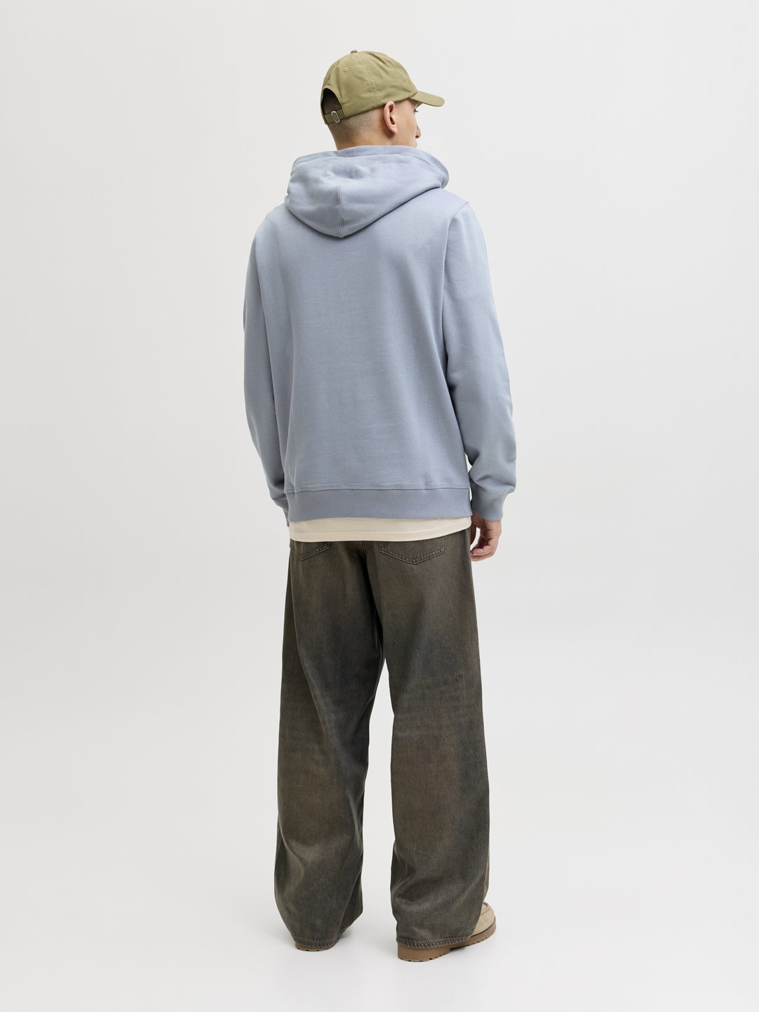 JORNORREBRO EMB SWEAT HOOD NOOS, Tradewinds 175939 Bild 6