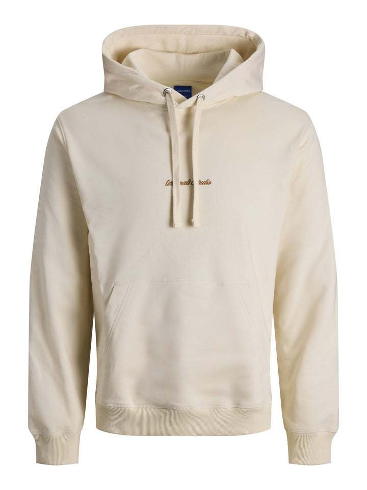 JORNORREBRO EMB SWEAT HOOD NOOS, Antique White 177620 Bild 1