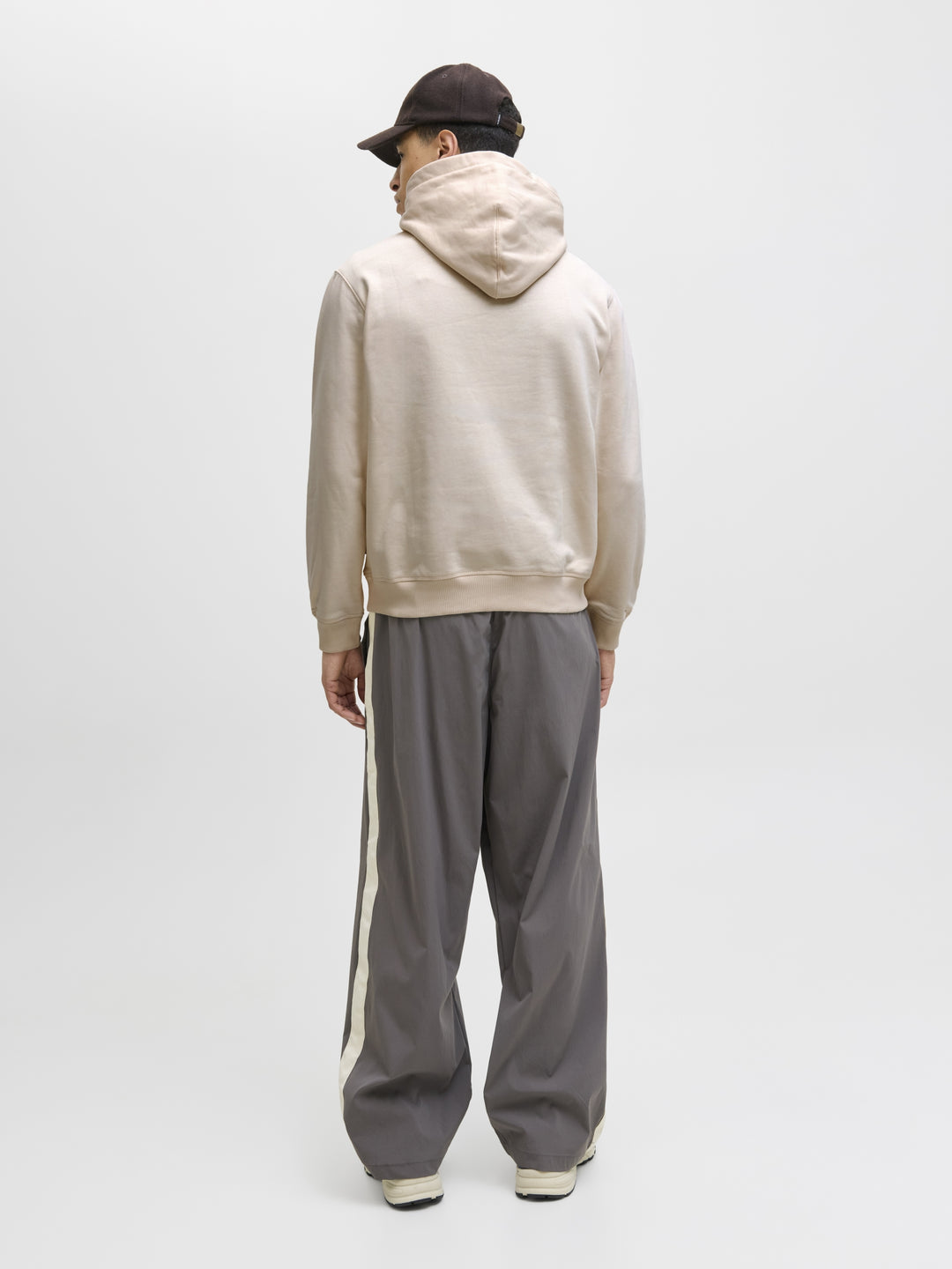 JORNORREBRO EMB SWEAT HOOD NOOS, Antique White 177620 Bild 3