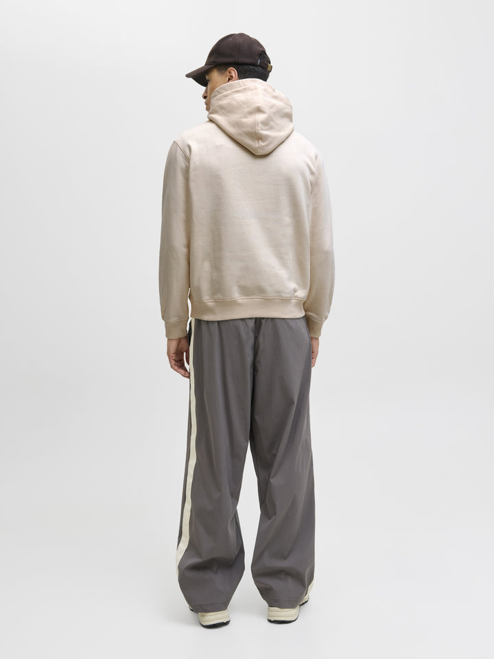 JORNORREBRO EMB SWEAT HOOD NOOS, Antique White 177620 Bild 3