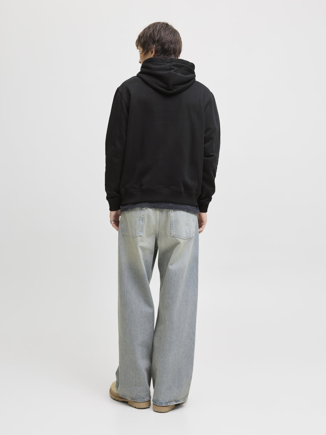 JORNORREBRO EMB SWEAT HOOD NOOS, Black 178012 Bild 3