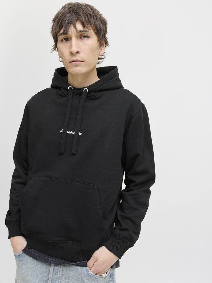 JORNORREBRO EMB SWEAT HOOD NOOS, Black 178012 Bild 7