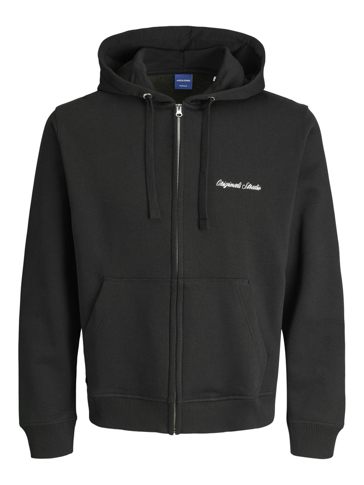 JORNORREBRO EMB SWEAT ZIP HOOD NOOS, Black 178012 Bild 1