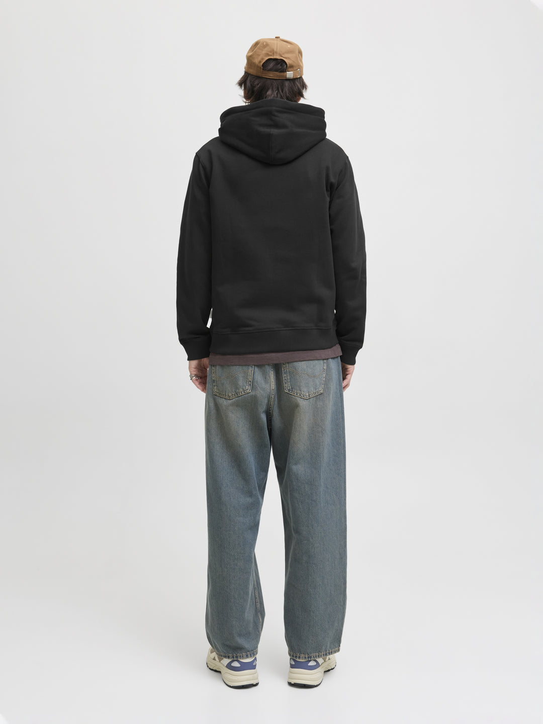 JORNORREBRO EMB SWEAT ZIP HOOD NOOS, Black 178012 Bild 3