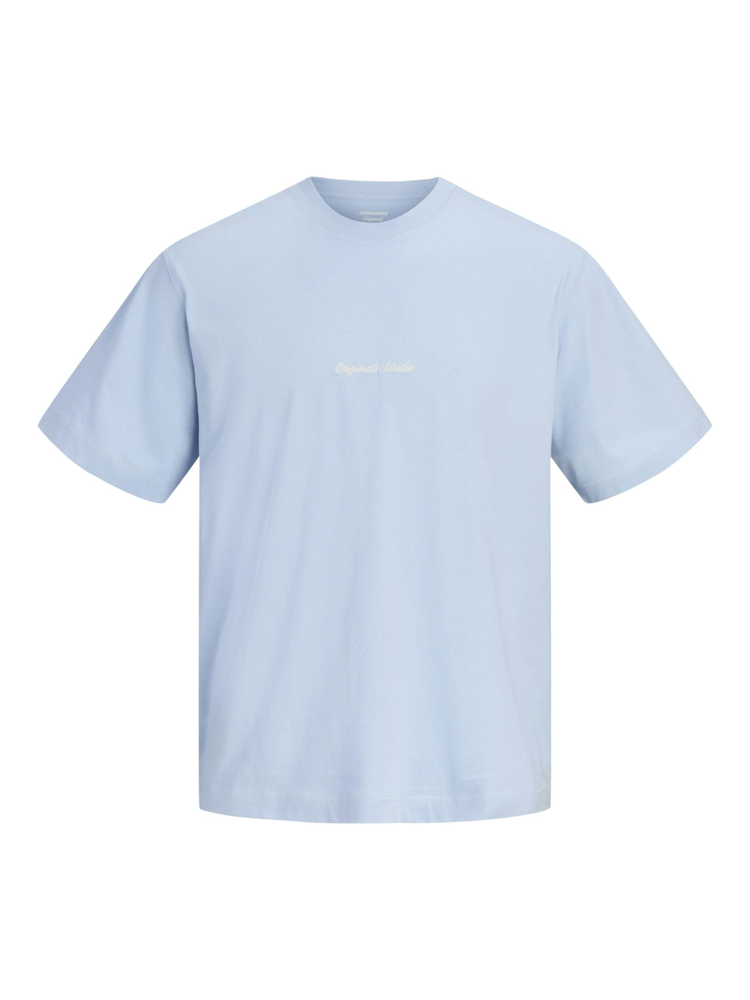 JORNORREBRO EMB TEE SS CREW NECK NO, Cashmere Blue 175775 Bild 1