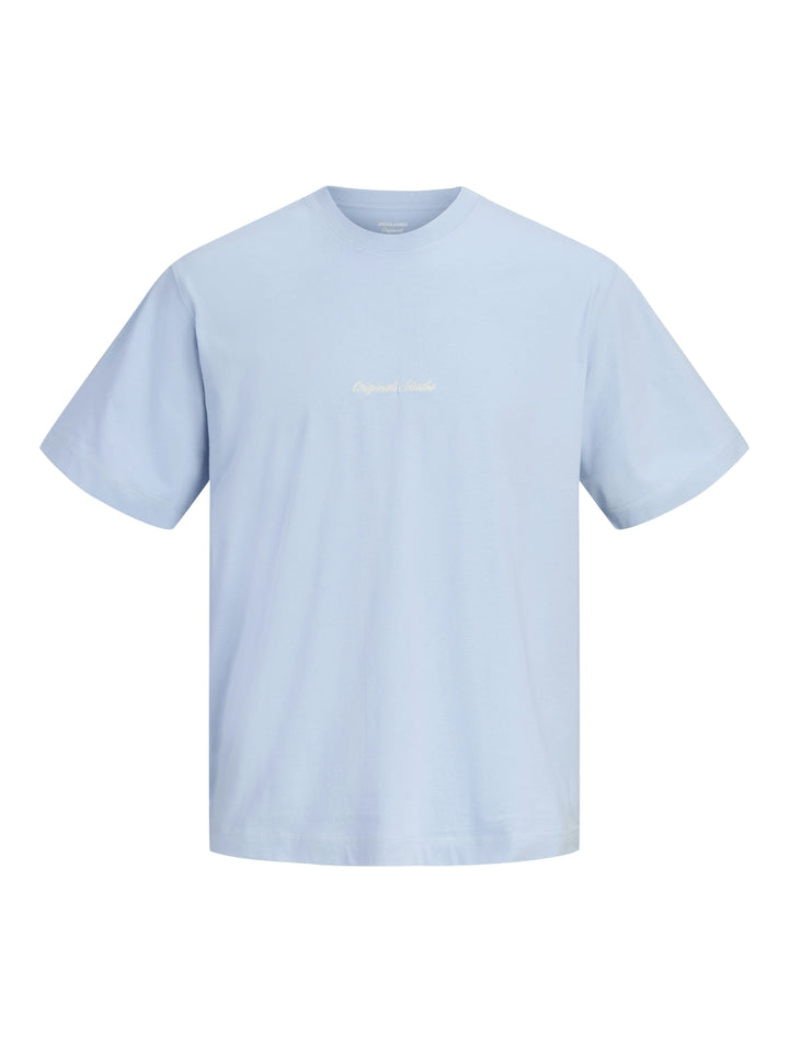 JORNORREBRO EMB TEE SS CREW NECK NO, Cashmere Blue 175775 Bild 1
