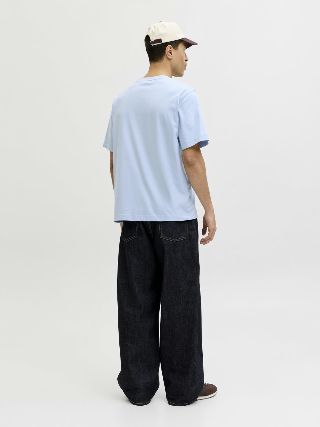 JORNORREBRO EMB TEE SS CREW NECK NO, Cashmere Blue 175775 Bild 4