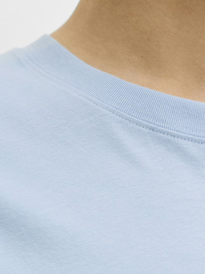 JORNORREBRO EMB TEE SS CREW NECK NO, Cashmere Blue 175775 Bild 7