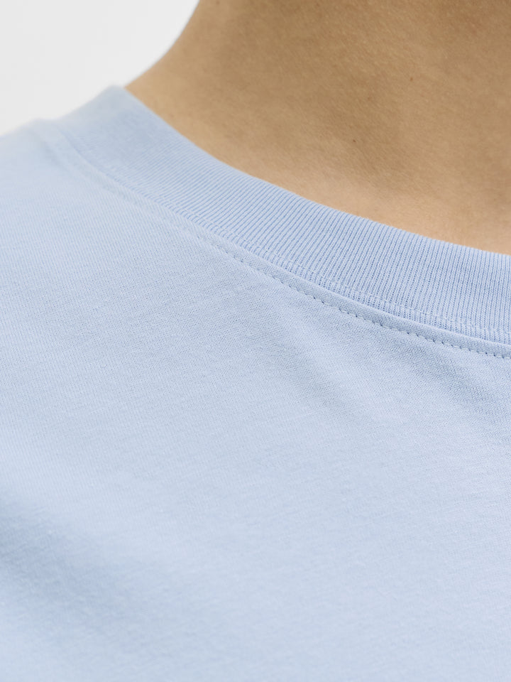 JORNORREBRO EMB TEE SS CREW NECK NO, Cashmere Blue 175775 Bild 7