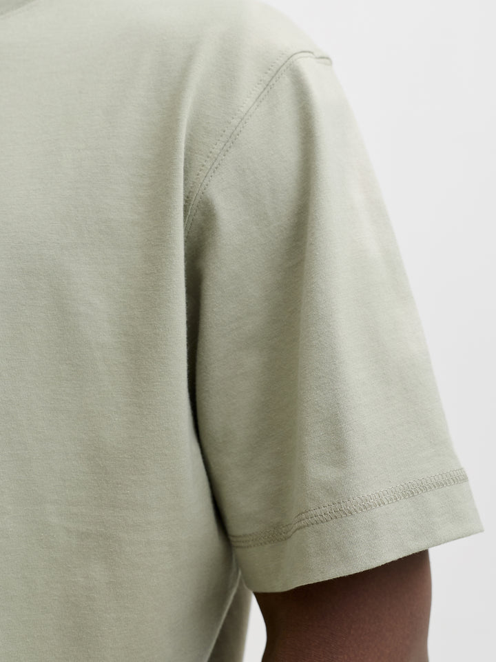 JORNORREBRO EMB TEE SS CREW NECK NO, Seagrass 176290 Bild 5