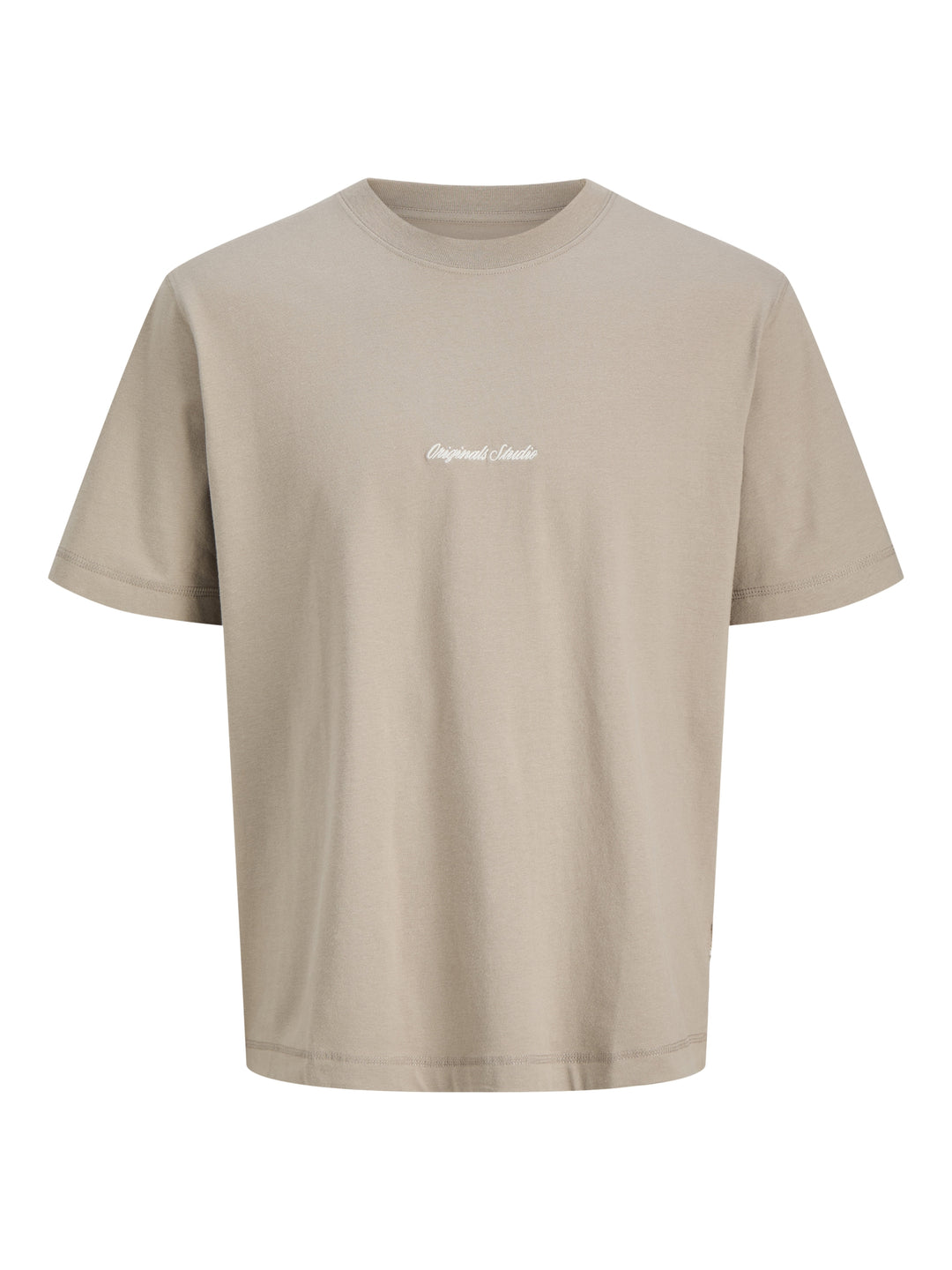 JORNORREBRO EMB TEE SS CREW NECK NO, Vintage Khaki 176620 Bild 1