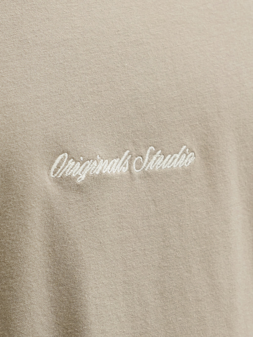 JORNORREBRO EMB TEE SS CREW NECK NO, Vintage Khaki 176620 Bild 2