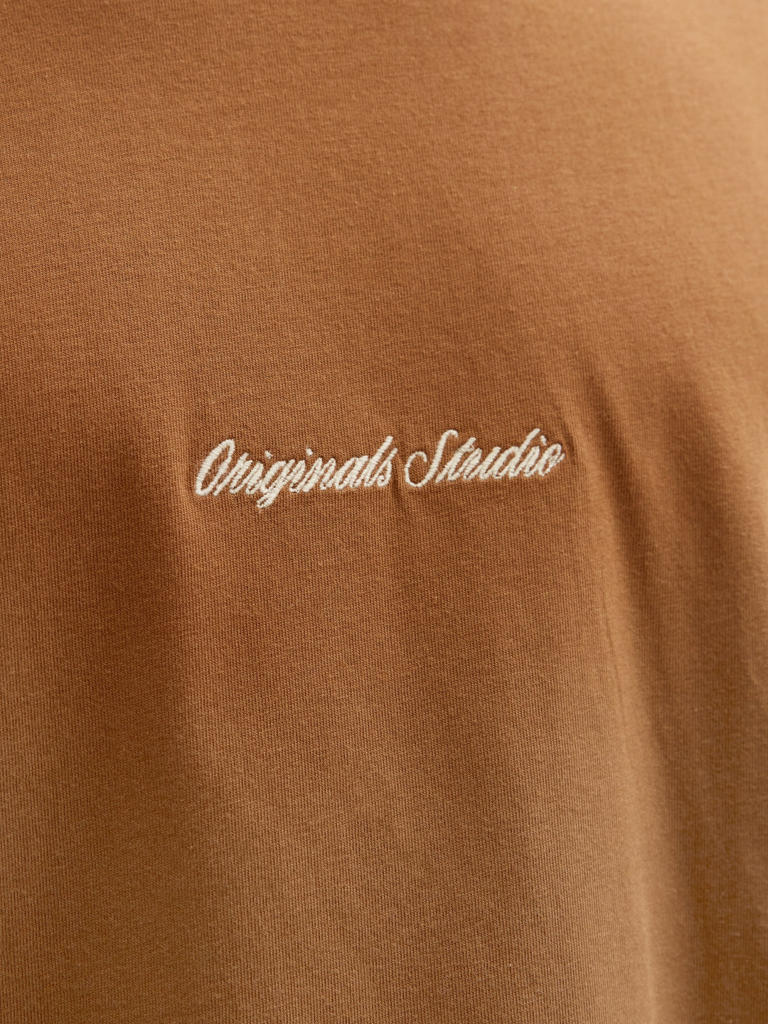 JORNORREBRO EMB TEE SS CREW NECK NO, Argan Oil 242504 Bild 4