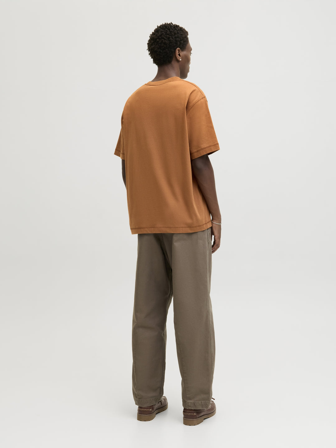 JORNORREBRO EMB TEE SS CREW NECK NO, Argan Oil 242504 Bild 6