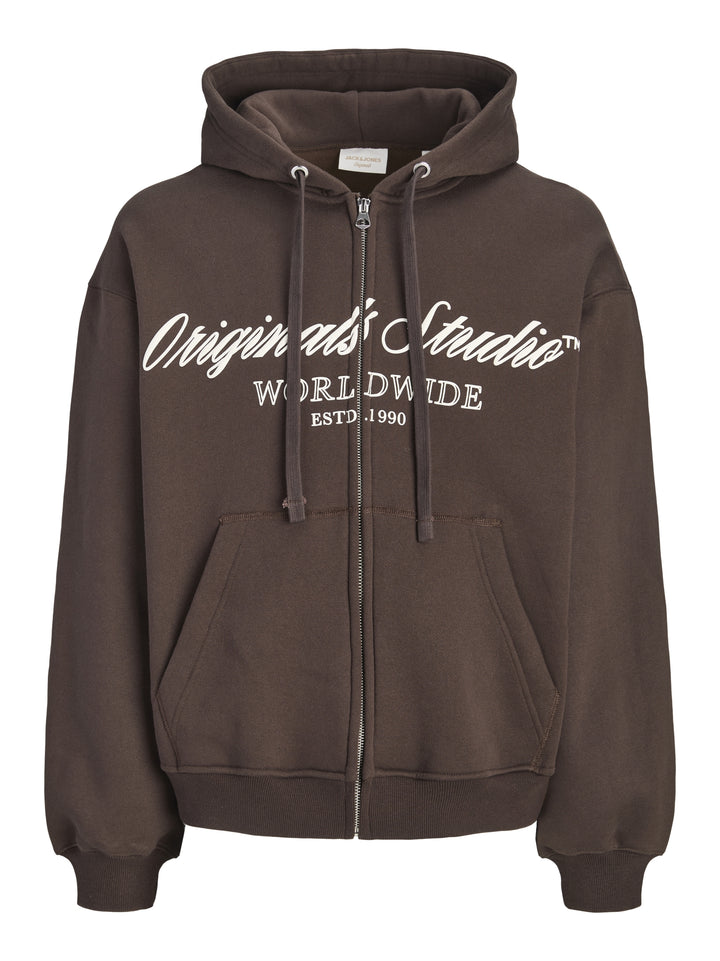 JORNORREBRO FRONT SWEAT ZIP HOOD, Java 176035 Bild 1