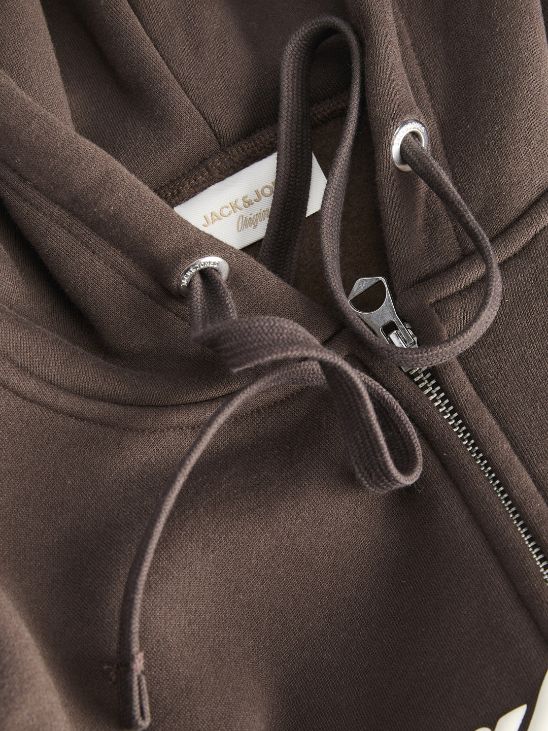 JORNORREBRO FRONT SWEAT ZIP HOOD, Java 176035 Bild 4