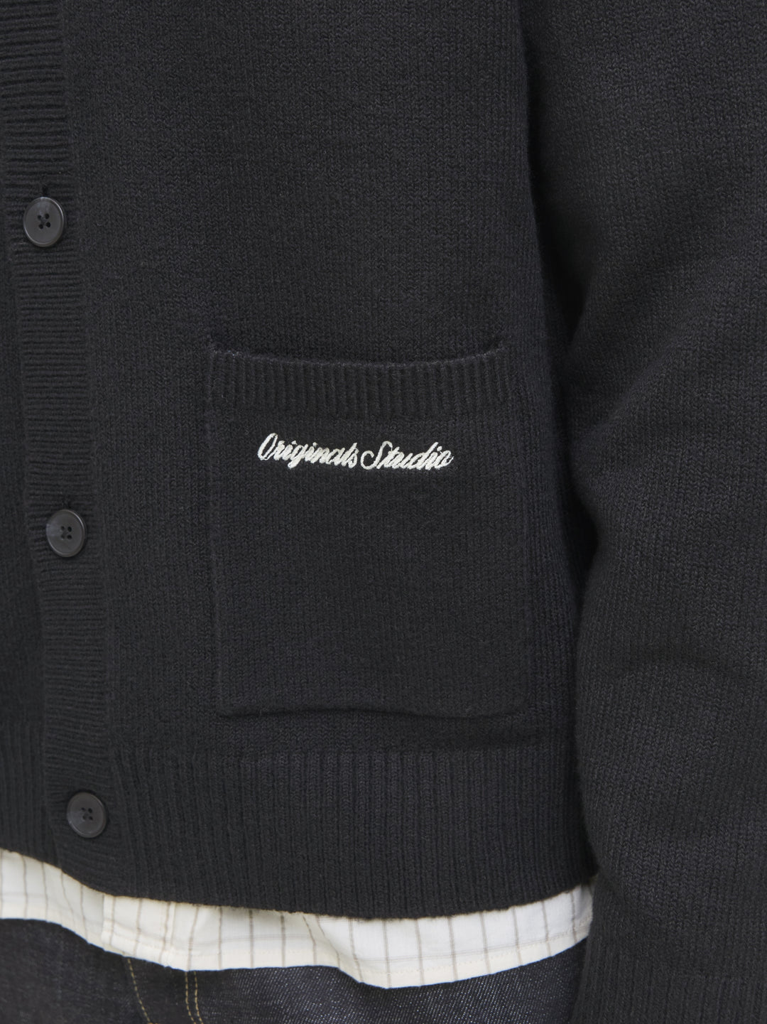JORNORREBRO KNIT CARDIGAN LN, Black 178012 Bild 3
