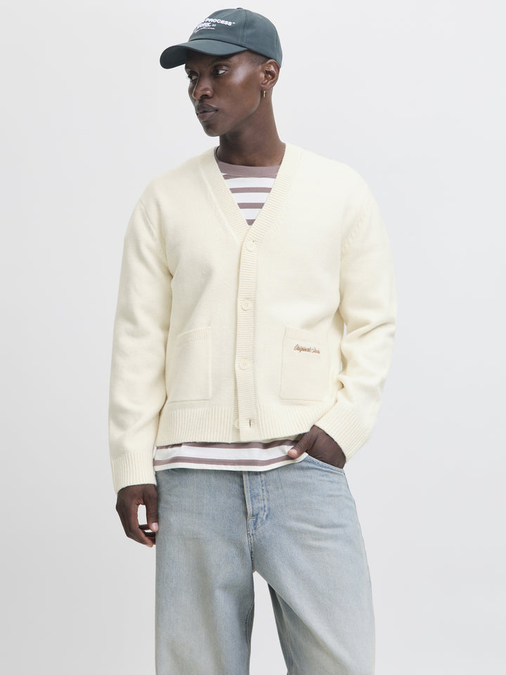 JORNORREBRO KNIT CARDIGAN LN, Sea Salt 296416 Bild 1