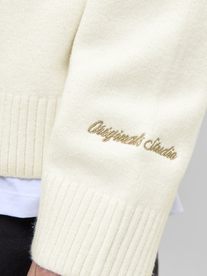 JORNORREBRO KNIT CREW NECK SN, Sea Salt 296416 Bild 2