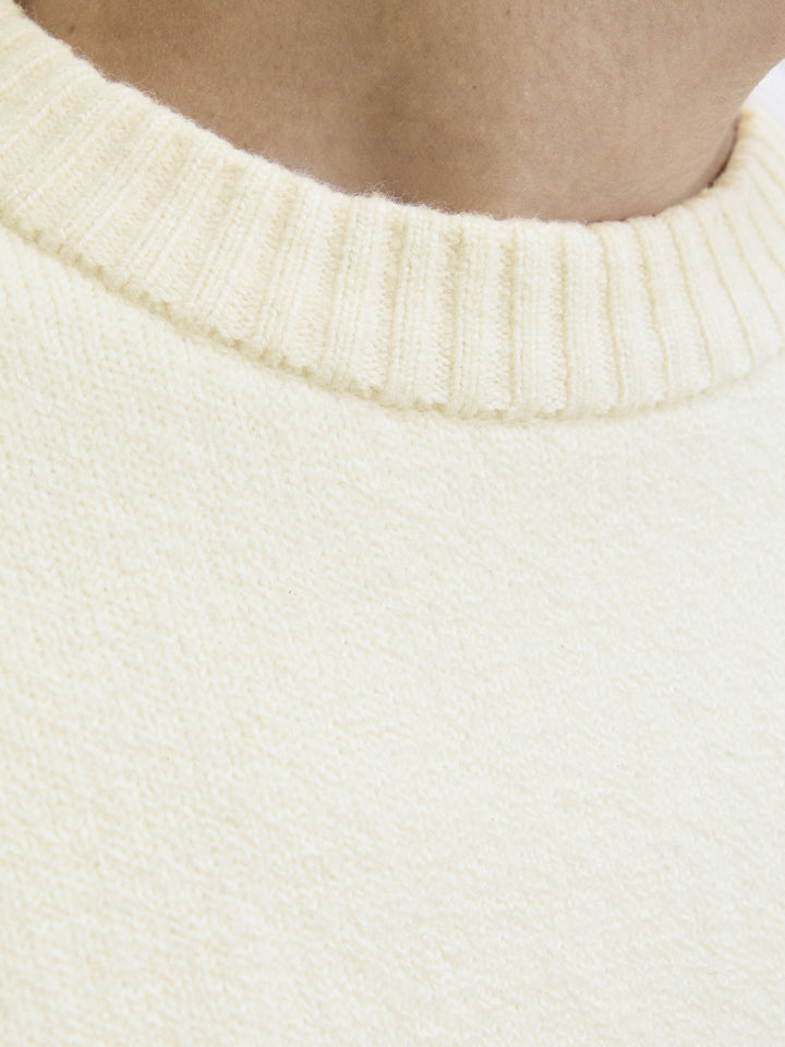 JORNORREBRO KNIT CREW NECK SN, Sea Salt 296416 Bild 3
