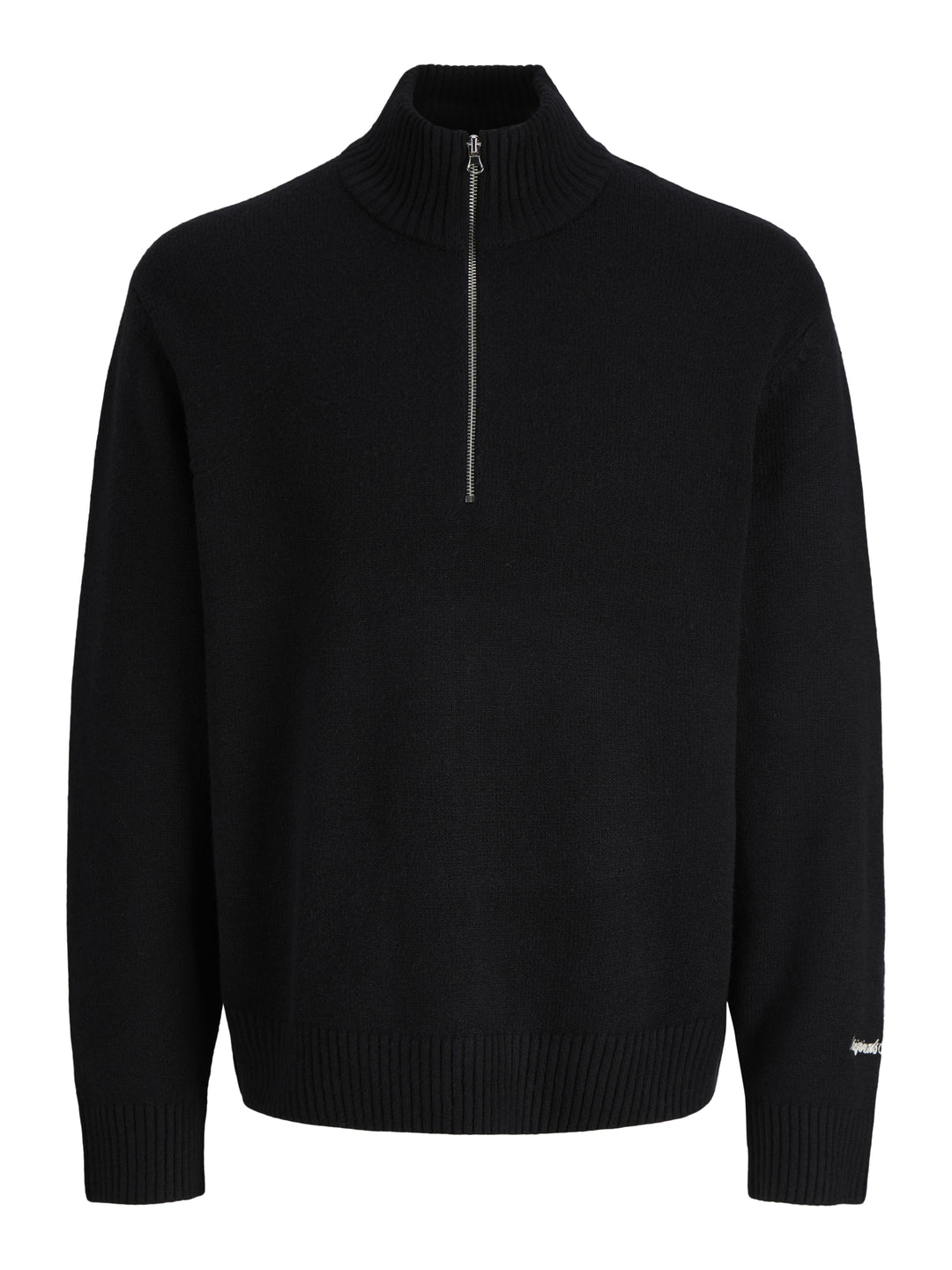 JORNORREBRO KNIT HALF ZIP SN, Black 178012 Bild 1